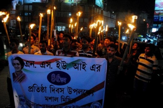 NSUI celebrates 45th Foundation Day NSUI celebrates 45th Foundation Day